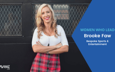 Women Who Lead: Brooke Faw with Bespoke Sports & Entertainment